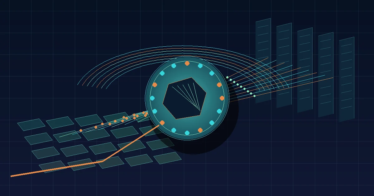 Luminous data switch routing packets between memory tiles and AI server racks